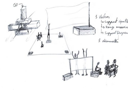 croquis espace du spectacle Tarkiz
