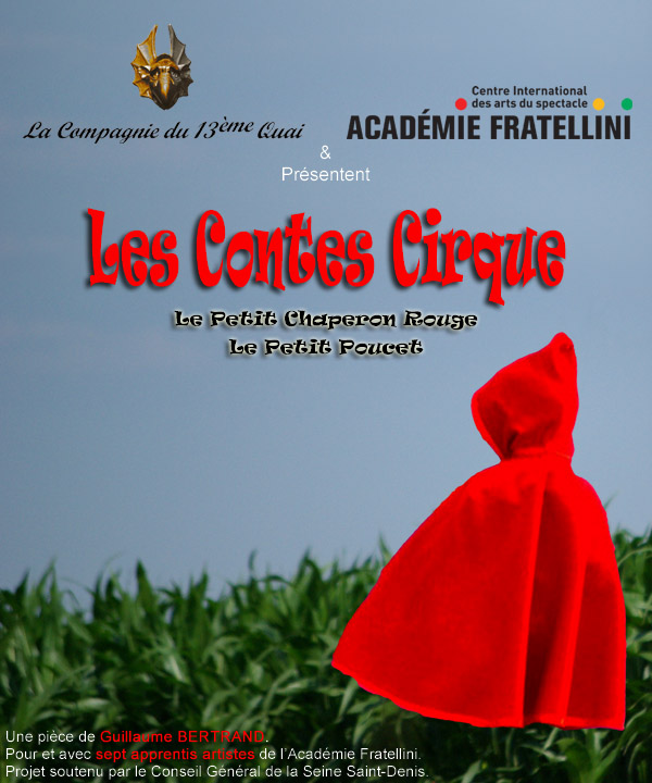 Affiche Les Contes Cirque