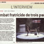 article de presse sur Les Pantins