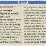 article de presse sur Les Pantins